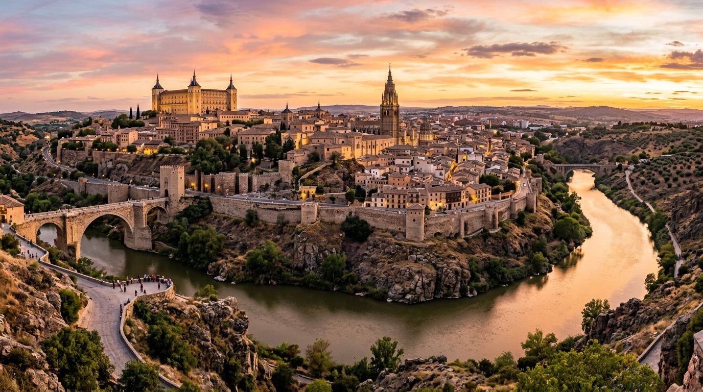 Madrid'den Günübirlik 4 Kaçış Rotası (Hızlı Trenle 30-45 Dk): Toledo, Segovia, El Escorial ve Aranjuez Sarayı