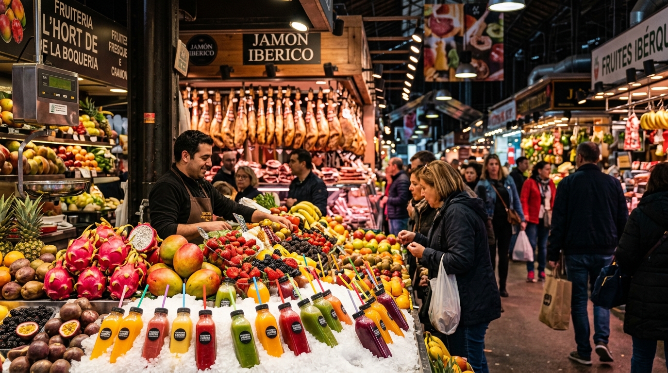 Mercat de la Boqueria Barselona