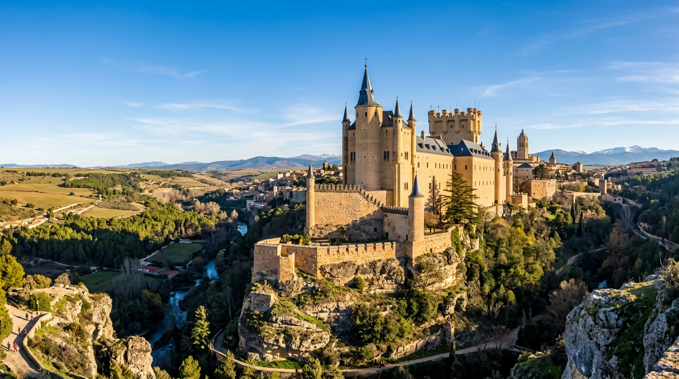 Alcazar de Segovia Disney Şatosu